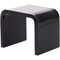 Plymor Black Acrylic Square Display Riser, 1" H x 1.38" W x 1" D (3/32" thick)